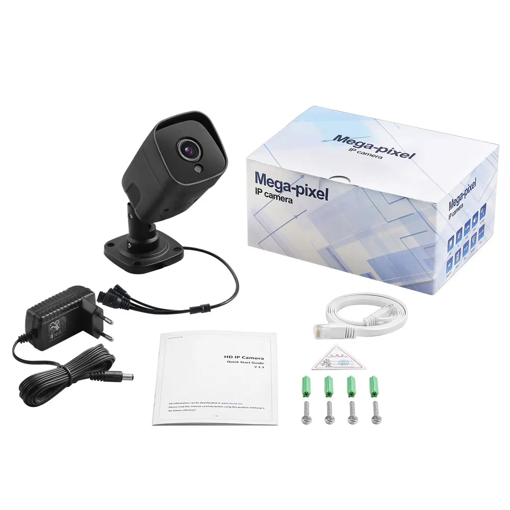 Камера Наружного видеонаблюдения H.265 Onvif 8 Мп 4K IP POE спектр ночного видения ИК