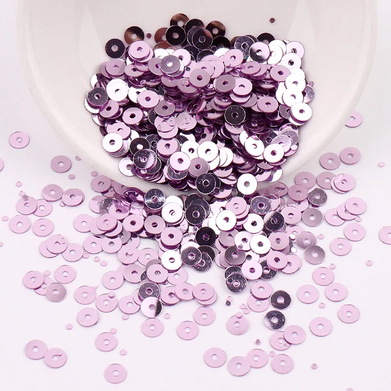 2000 шт./пакет 4 мм серебряной пленкой без каблука круглая поливинилхлоридная