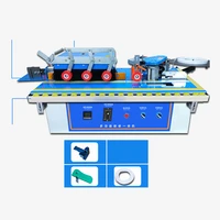 edge banding machine small home improvement curved straight edge banding and trimming integrated machine automatic belt breaking
