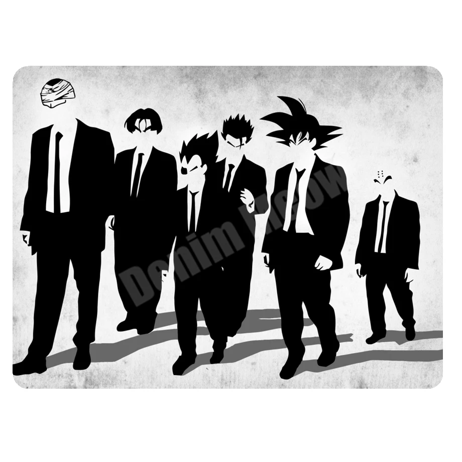 K Наруто одна деталь Dragon Ball Ретро металлическая жестяная вывеска Аниме Арт плакат Бар паба стенной декор для кафе винтажный домашний декор N302 - Цвет: K