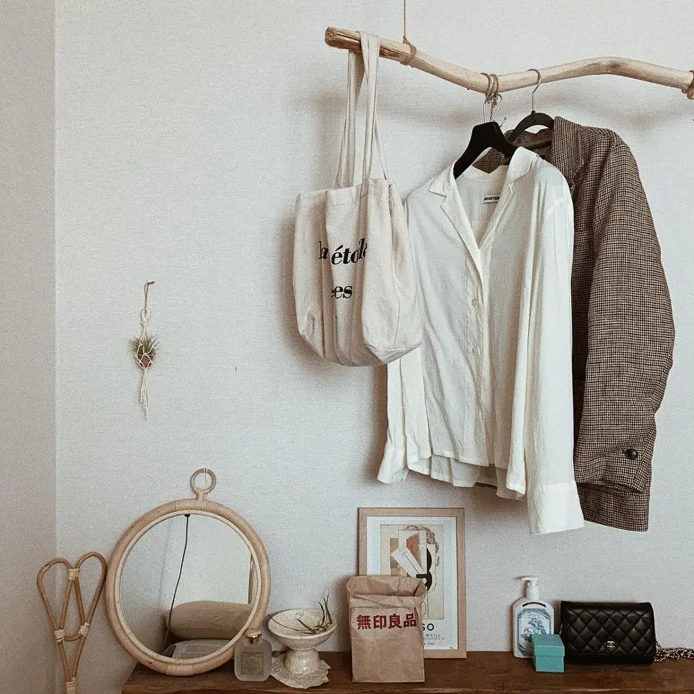 Ротанговое настенное зеркальное украшение винтажные круглые зеркала для