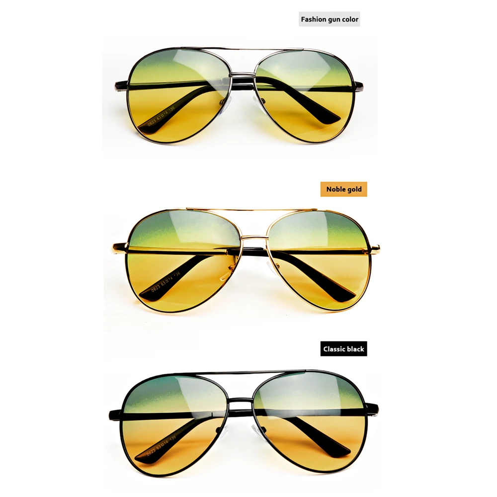 Антибликовые поляризационные солнцезащитные очки из медного сплава для