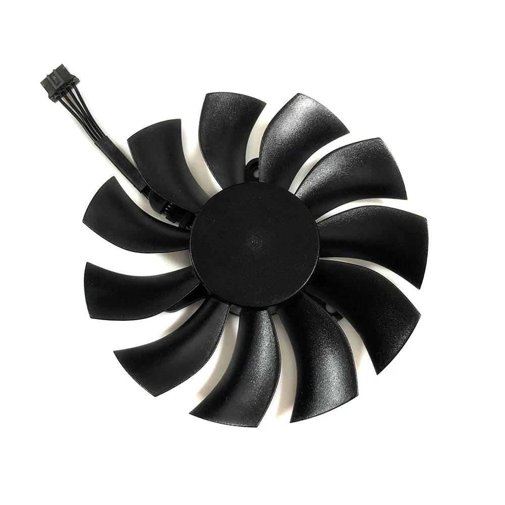 Охлаждающий вентилятор видеокарты 90 мм (85 мм) PLA09215B12H 9215 4Pin VGA для EVGA GeForce GTX 1050 TI 4 Гб