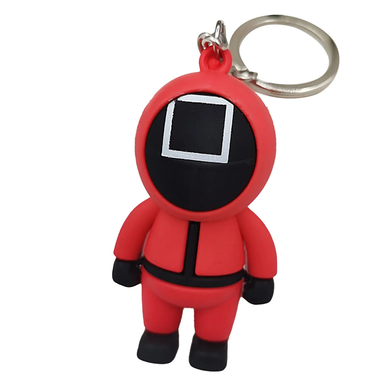 Брелок для ключей в виде милых мультяшных солдат треугольной серии креативные