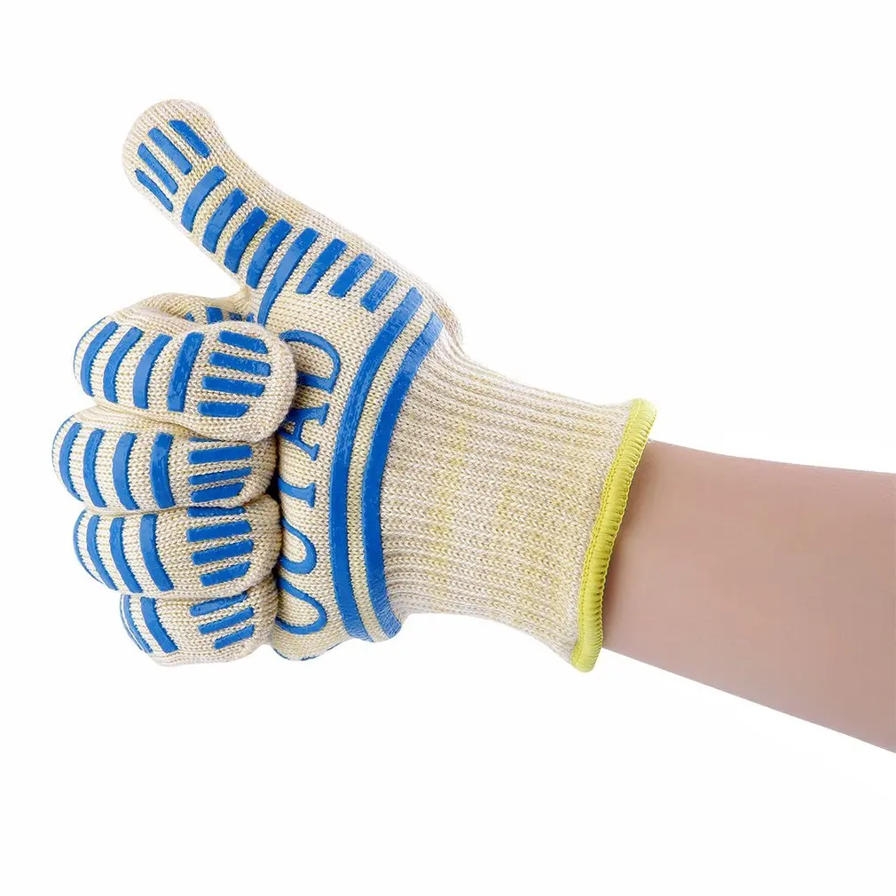 

Outad Heat Resistant Gloves 26/35Cm Outad Heat-Resistant Gloves Heat Resistant Waterproof Bbq Set 5 Finger Gloves