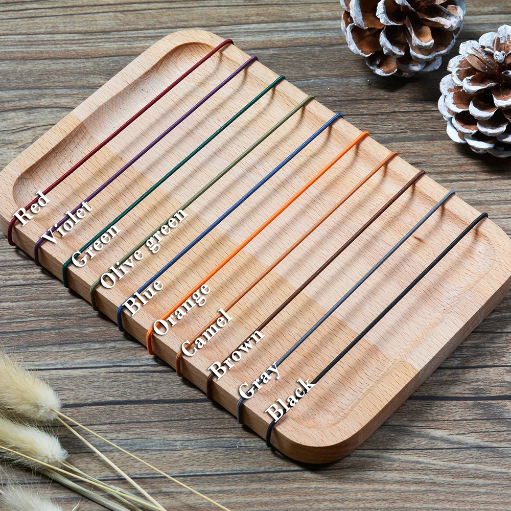 1000PCS Vintage Elastic Band for Midori Traveler's Notebook Planner Repair Rubber Band Leather Journal & Notebooks Accessories