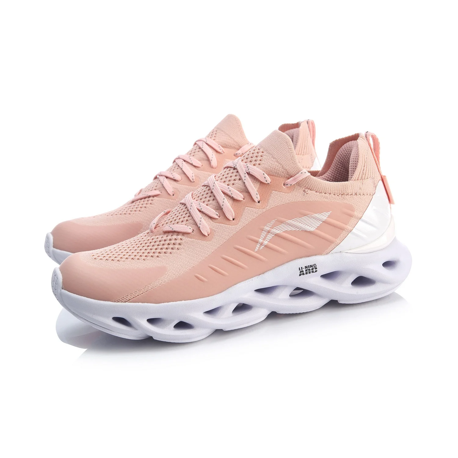 (Код обрыва) Li Ning женские кроссовки для бега с подушкой LN ARC дышащие однониточной
