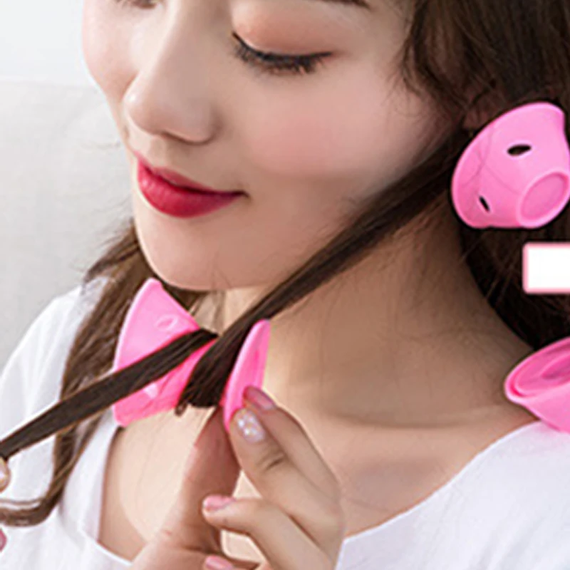 10 шт. волшебные ролики для волос уход за волосами сна бигуди без нагрева мягкие