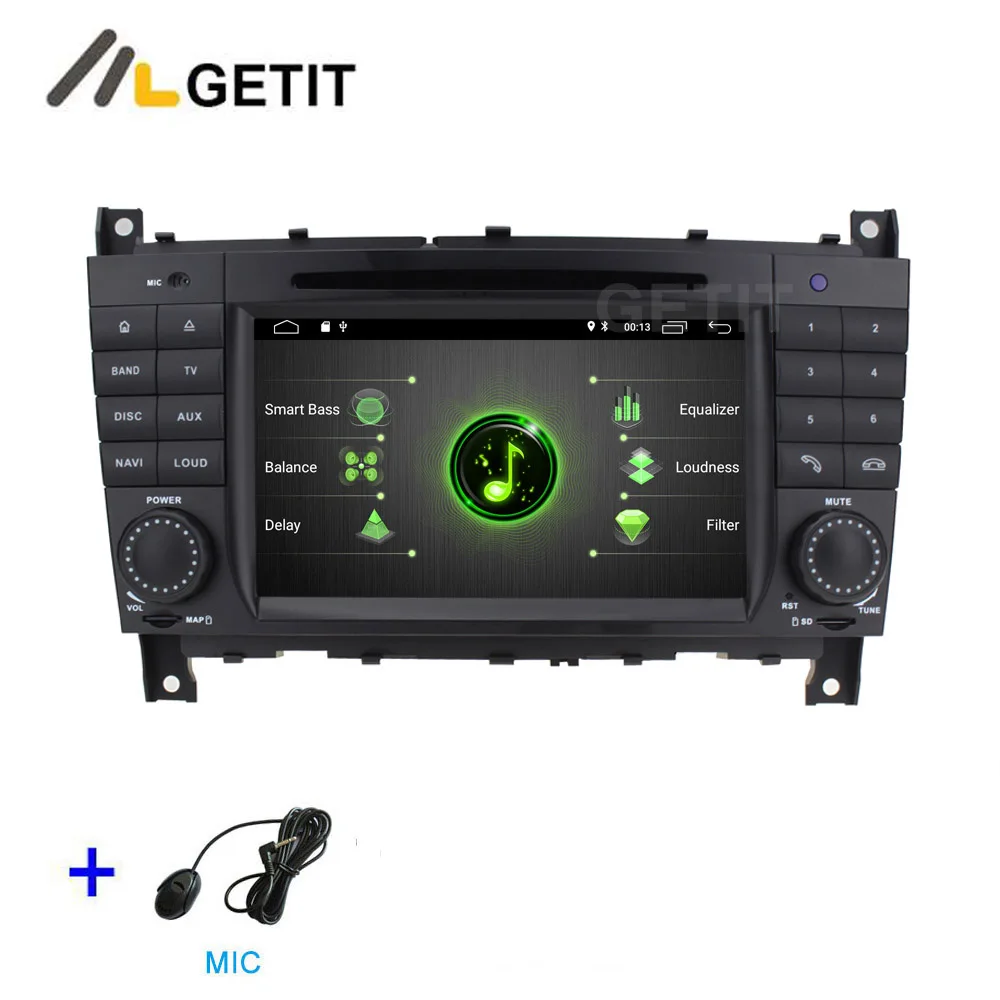 DSP 2G-RAM 16G-ROM DSP 64G PX6 Android 9,0 автомобильный DVD мультимедиа радио gps для Mercedes Benz W203 W209 W219 A-Class A160 C-Class C180 C200 CLK200 - Цвет: DSP 2G-RAM 16G-ROM