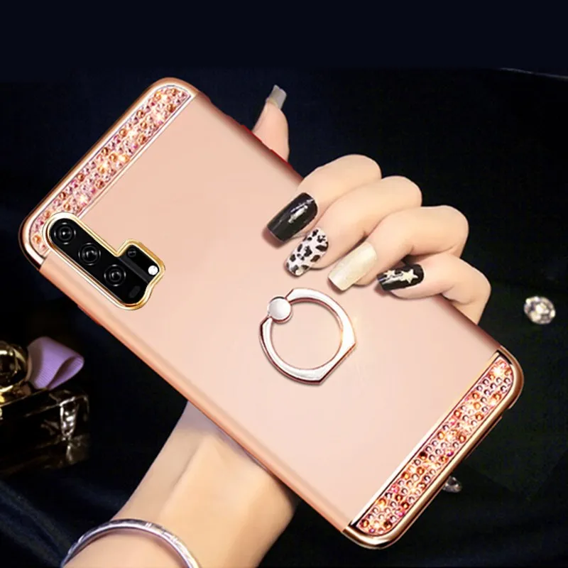 Bling DIY 3 в 1 чехол для телефона Coque huawei honor 20 pro 10i 9 10 lite светильник 360 полная защита