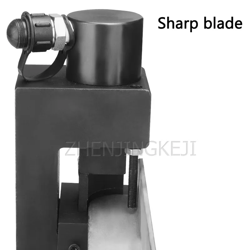 Small Hydraulic Chamfering Machine Multifunction Split Angle Steel Cutting Round Corner Chamfer Iron Processing Equipment | Инструменты