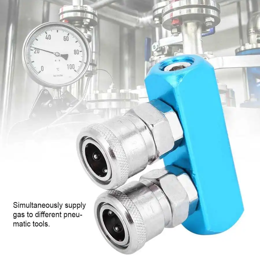 Разъем Воздух Быстро Муфта пневматические фитинги Алюминий сплав пуш-ап в связи