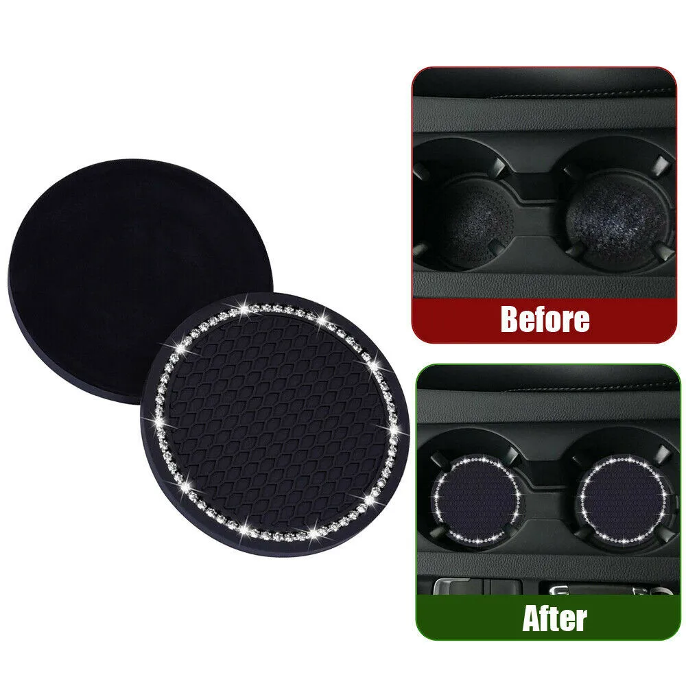 

Детали Автомобиль Подставка Замена Универсальный 2 шт. аксессуар Bling Cup Holder
