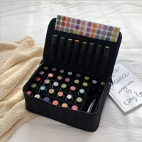 38 bottle essential oil carrying case large capacity shockproof travel portable carrying holder nail polish storage bag