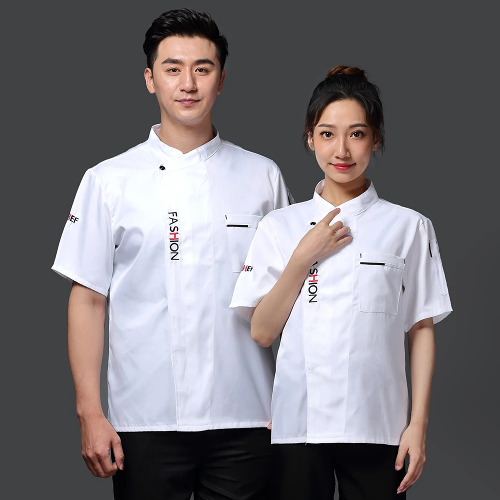 Магазин суши куртка шеф-повара 4 цвета модная форма с буквенной вышивкой для