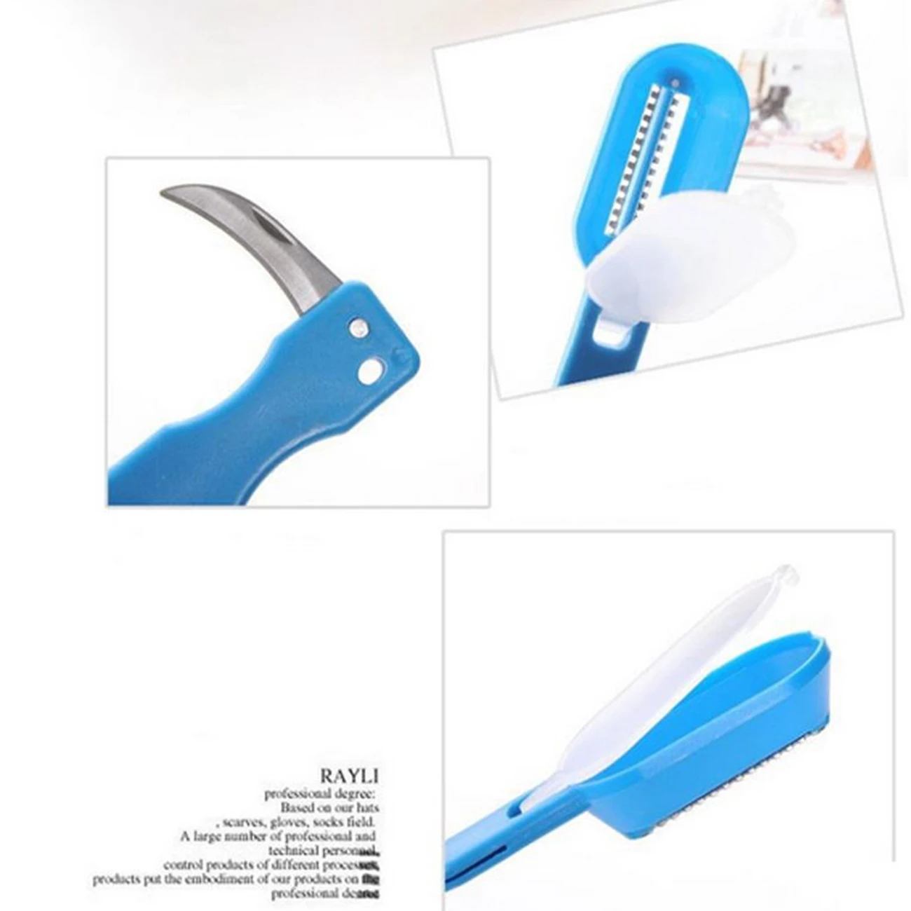 

1PCS Plastic Fish Scales Graters Scraper Fish Cleaning Tool convenientScraping Scales Device with Cover for Home Kitchen Cooking