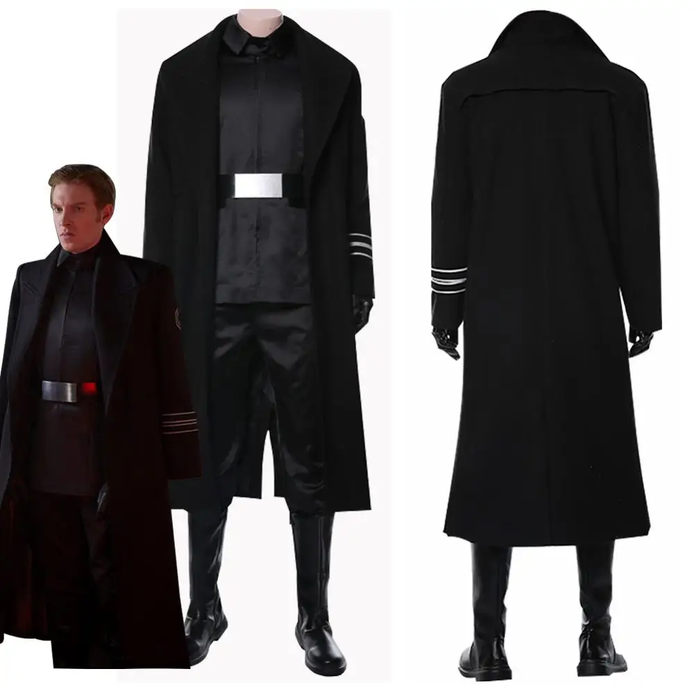 Star Cosplay Wa The Rise of Skywalke Armitage Hux Costume Trench Coat Halloween Carnival Costumes |