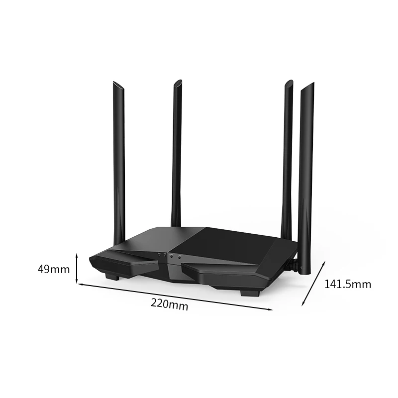 GLC6 V4.0 двухдиапазонный 2 4G/5 0 GHz AC1200 WiFi ретранслятор 4 * 6dBi антенна беспроводной