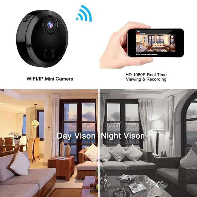 HDQ15 мини камера Wi Fi HD 1080P удаленный монитор IP Ночное Видение движения видео