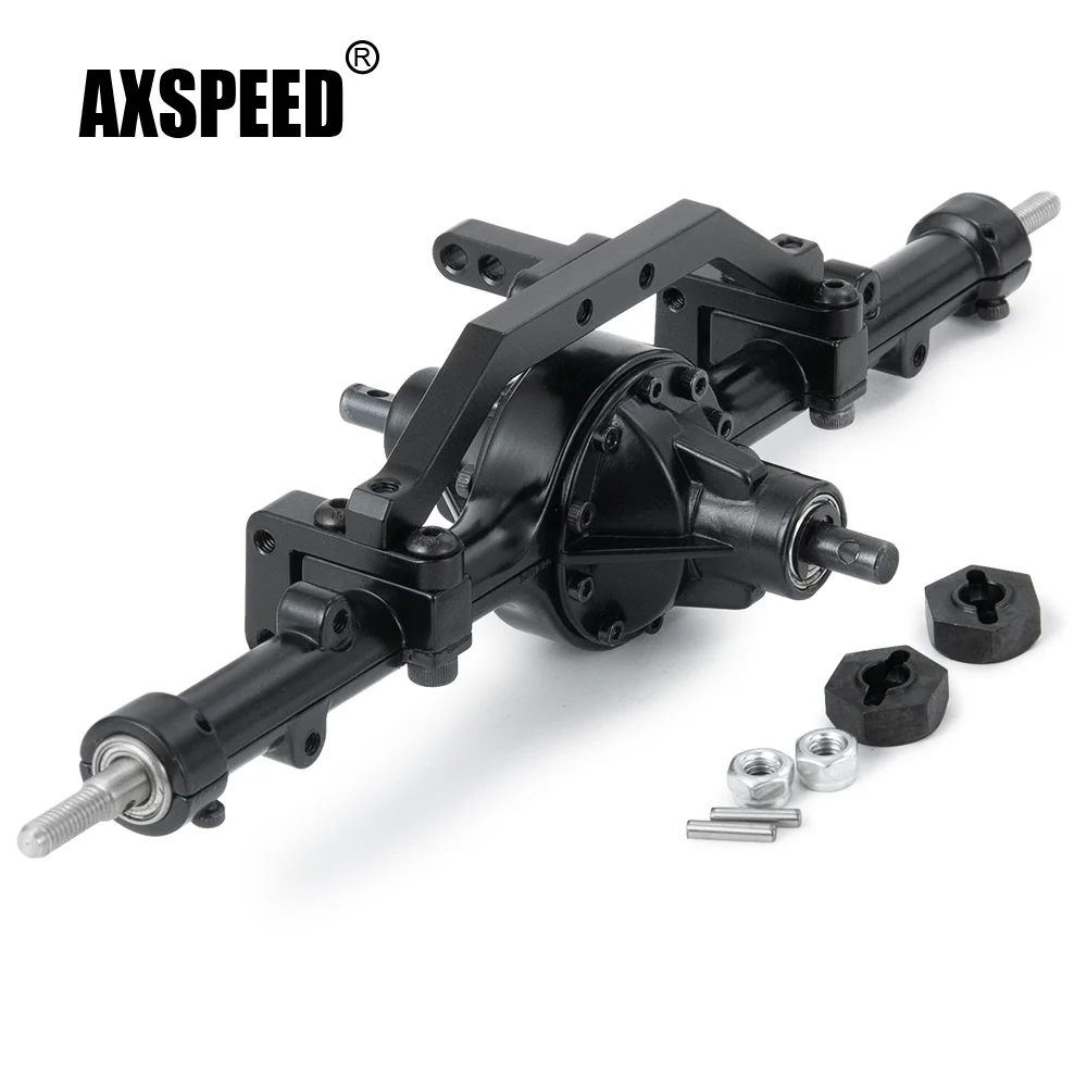 

AXSPEED полная металлическая прямая средняя ось для D90 1/10 RC Rock Crawler автомобиль грузовик обновленные детали аксессуары