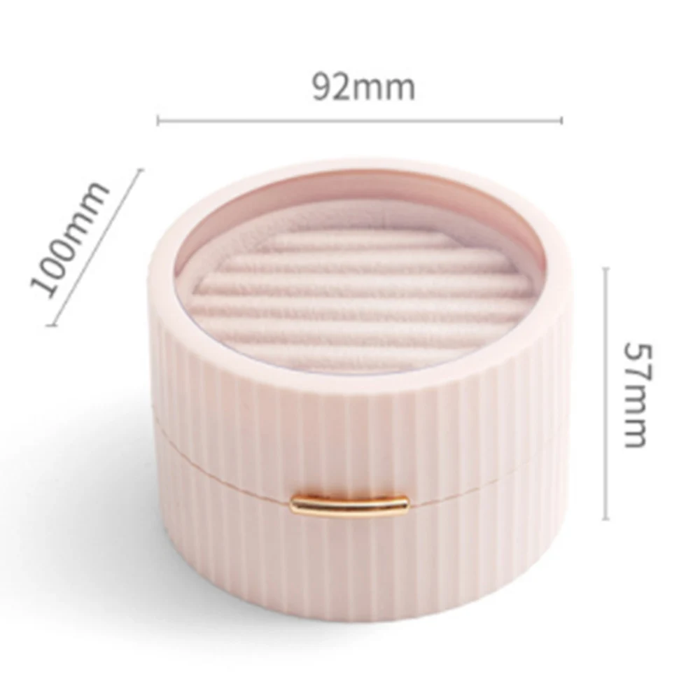 

Jewelry Casket Cosmetic Storage Box Makeup Packing Organizer Container Case Portable Travel Jewelry Box