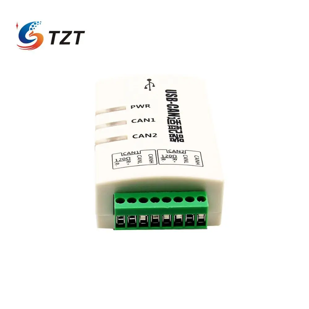 TZT USB для CAN конвертера адаптер двухканальный интерфейсная карта 2A|usb can|usb tousb to can |