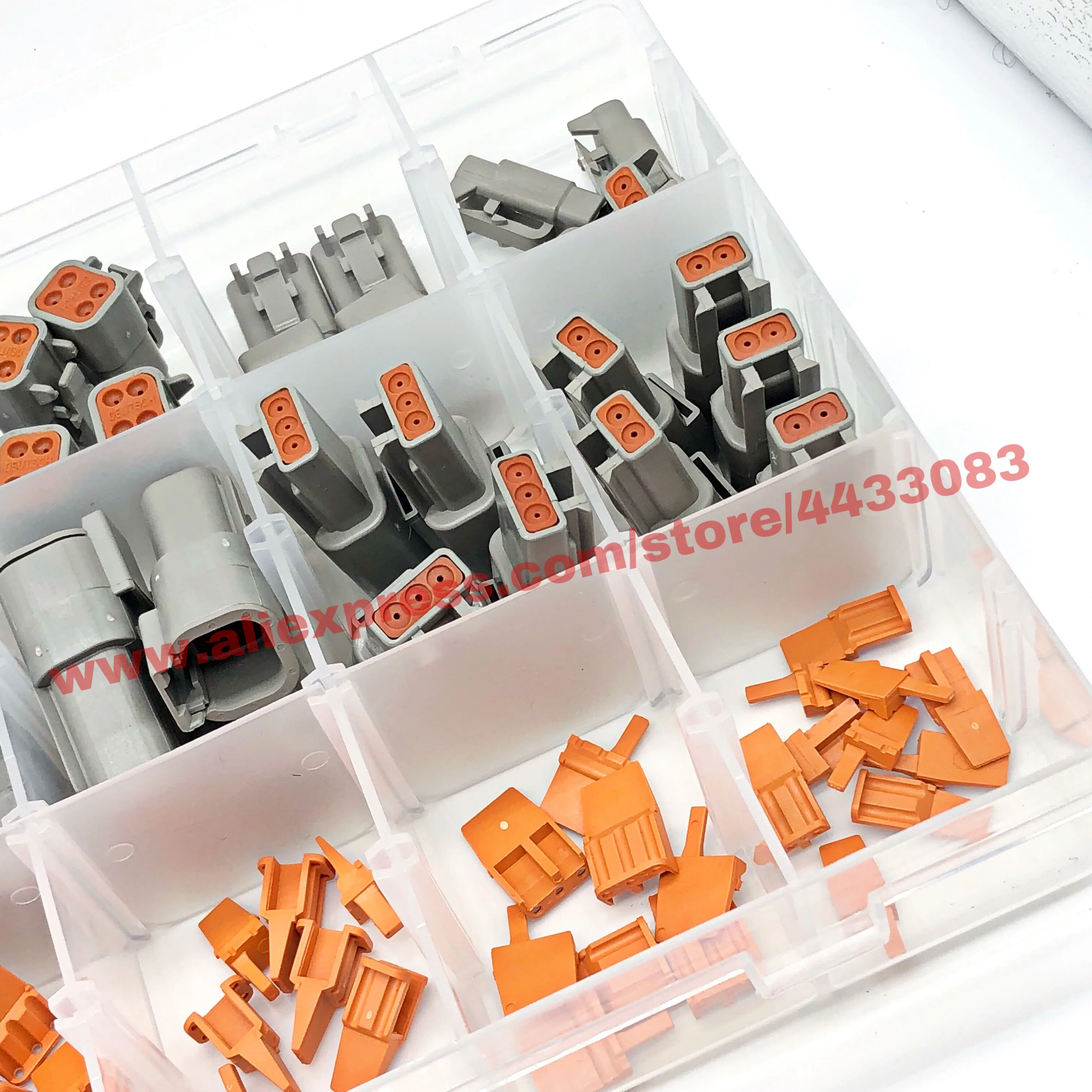 225 шт. набор автомобильных коннекторов серии Deutsch DTM с инструментом для удаления