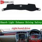 Для Toyota crown 2004 2005 2006 2007 2008 2009 крышка правого руля приборной панели автомобильные наклейки коврик для приборной панели аксессуары для интерьера