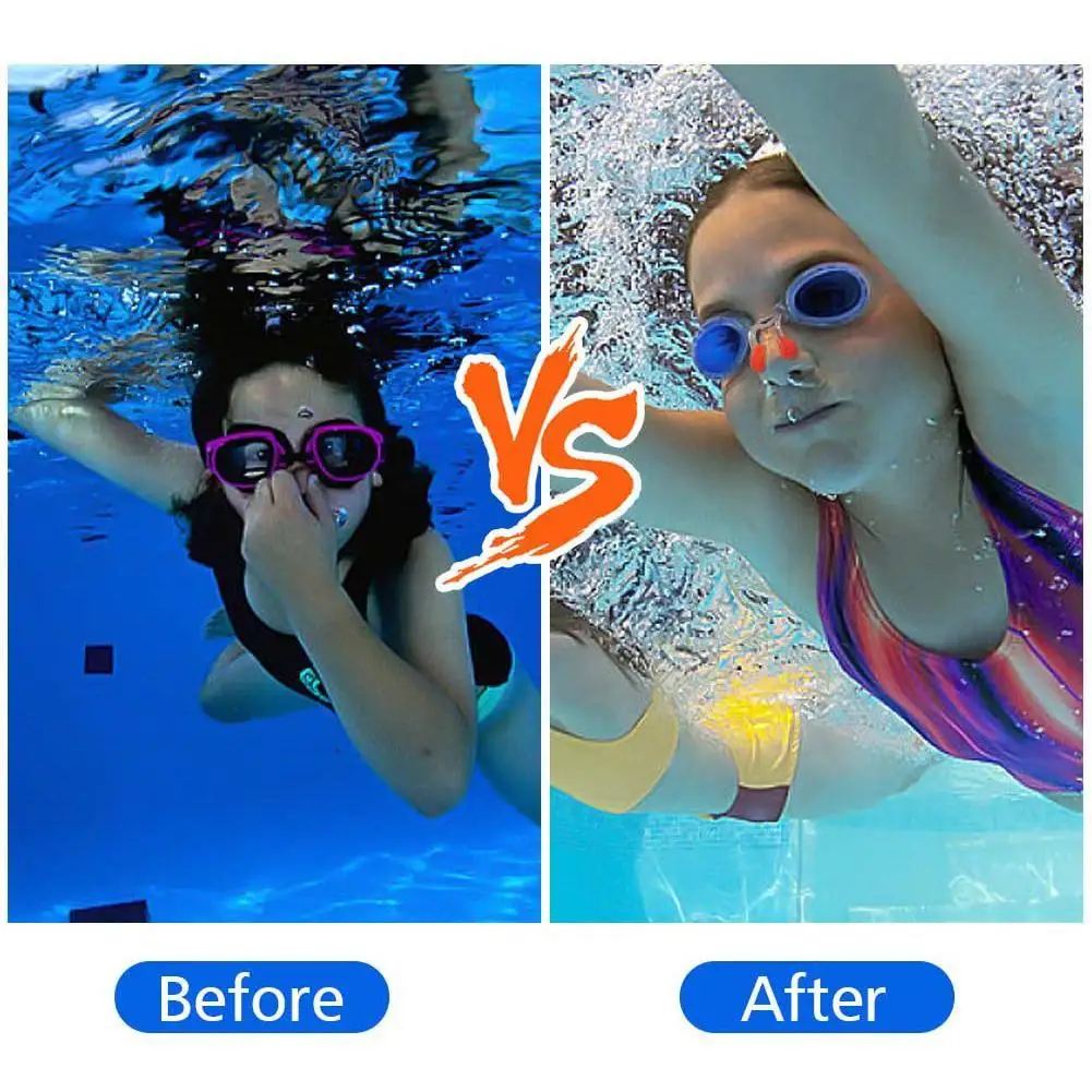 

1pcs/lot High Quality Reusable Soft Silicone Swimming Outdoor Accessories Clips Nose Clip Nose Diving Comfortable Swim Surf A4C9