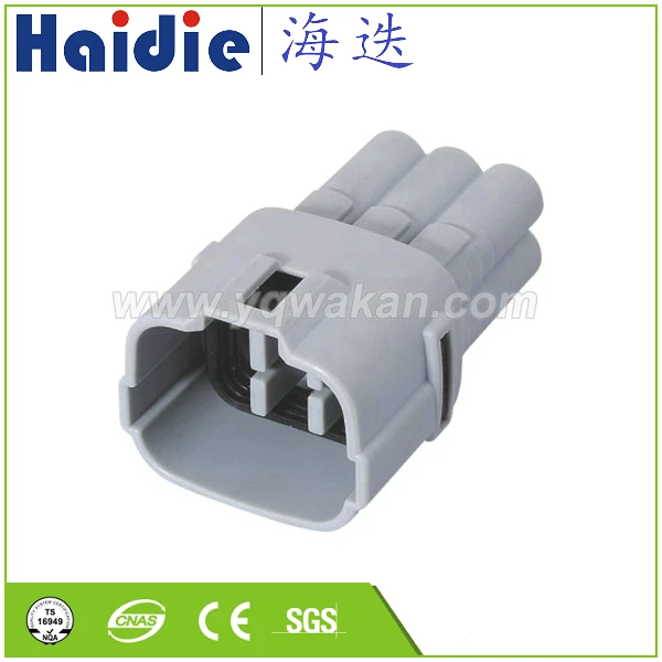

6 pin male/female waterproof automotive connectors 6188-0382 6187-6561
