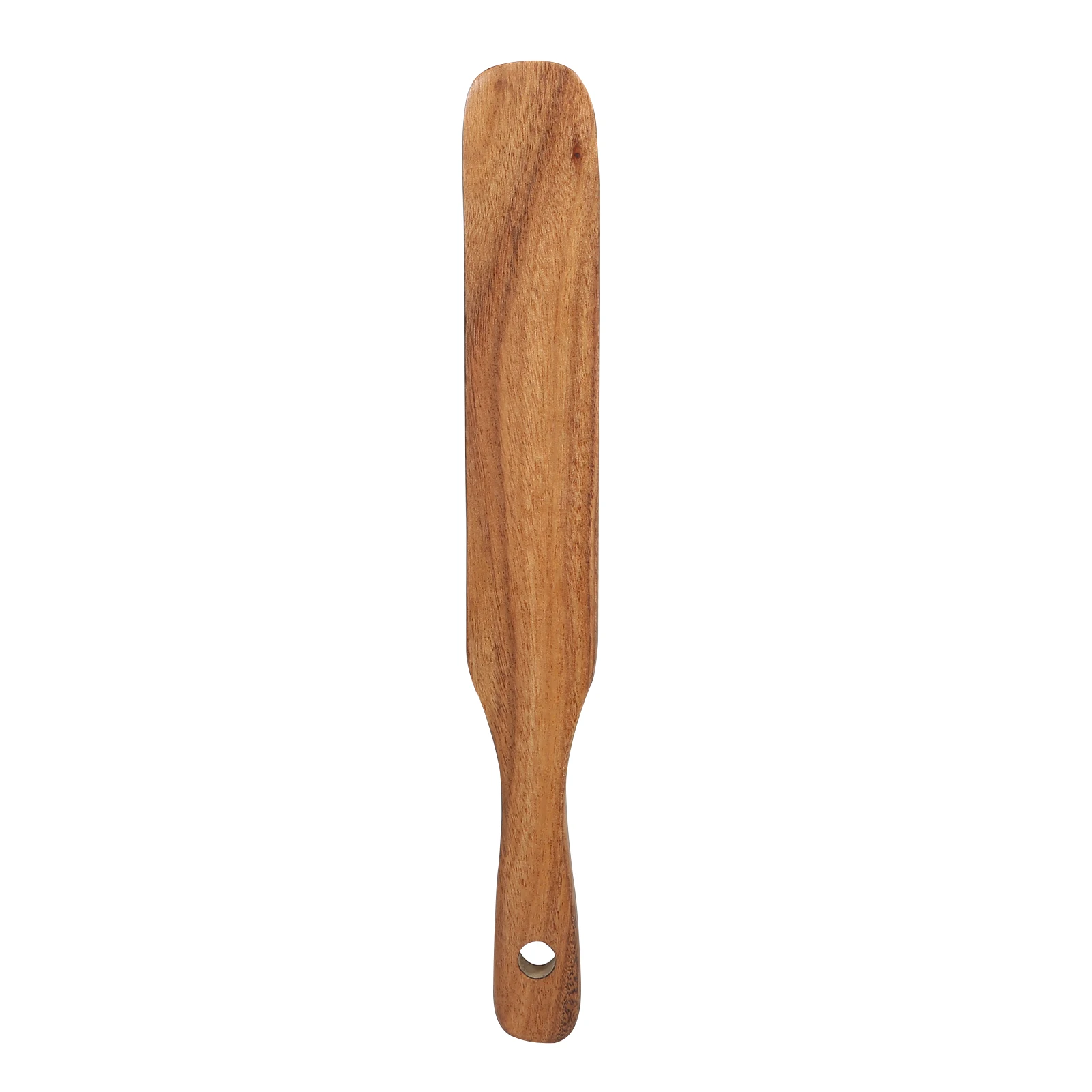 

4/5pcs Hanging Wooden Cooking Utensils Natural Teak Kitchen Heat Resistant Non Stick Wood Cookware Set RT88