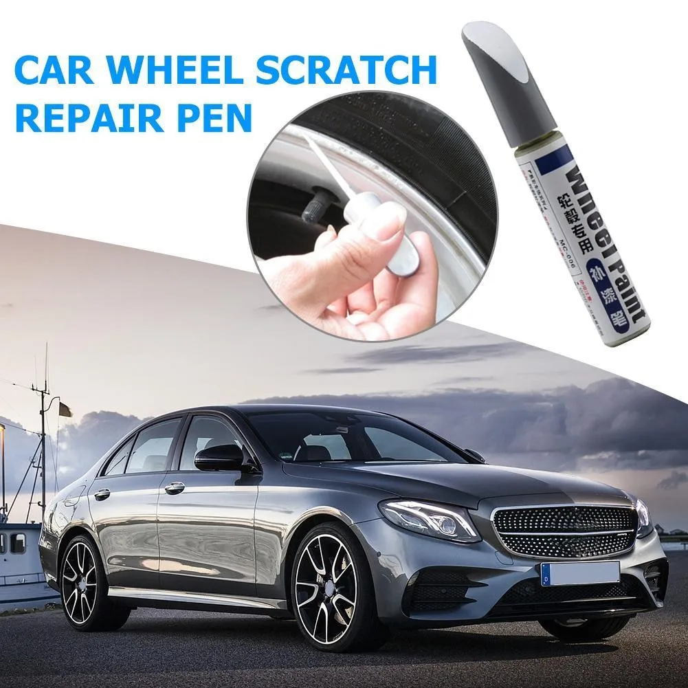 

Permanent Marker Pen Waterproof Paint 12ml Bike Highlighter Matte Silver
