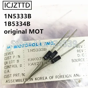 1N5333 1N5333B DO-15 DO15 3.3V 3V3 1N5334 1N5334B 3.6V 3V6 1N5337B 1N5337 1N5337Aoriginal MOT 5W 1N5335B 1N5335 IN5335B 3.9V