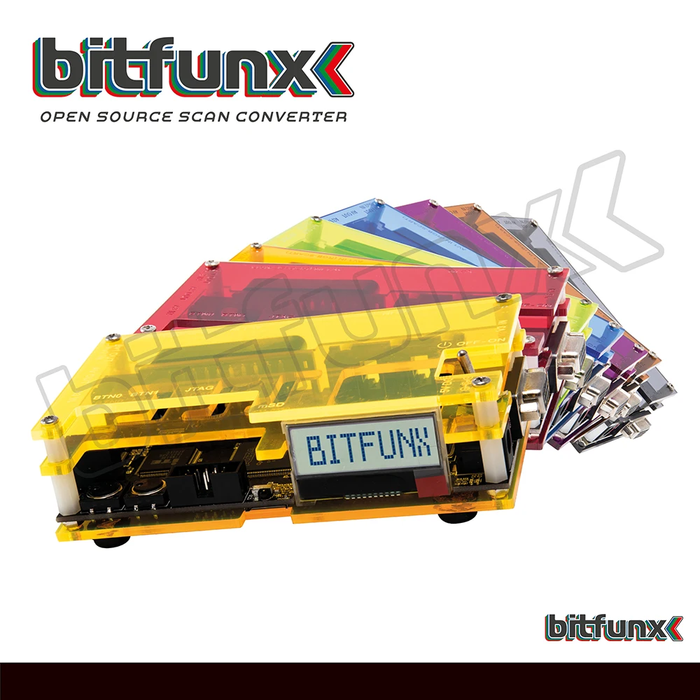 Bitfunx OSSC красочные замена чехол Комплект для с открытым исходным кодом