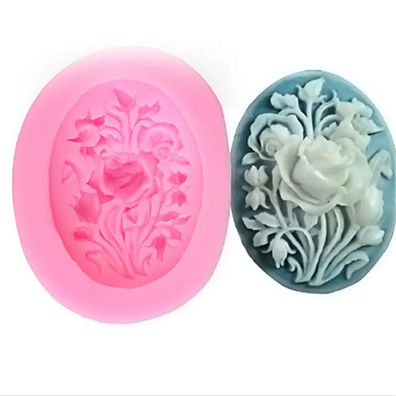 

1 шт., силиконовая форма «Роза»