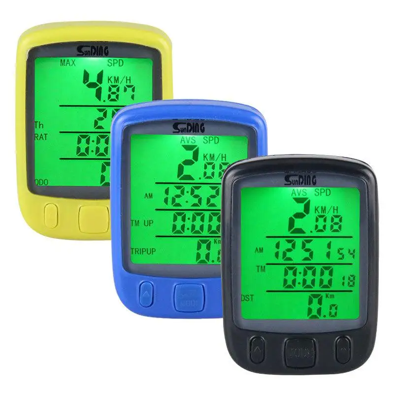 

Multifunction Wireless/Wired Waterproof Bicycle Stopwatch Speedometer Odometer