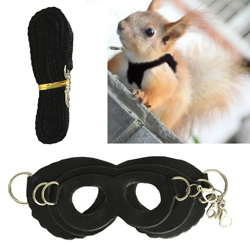

Sugar Glider Outdoor Traction Rope Hamster Squirrel Small Pet safe Chest Strap Windproof Anti Lost Rope