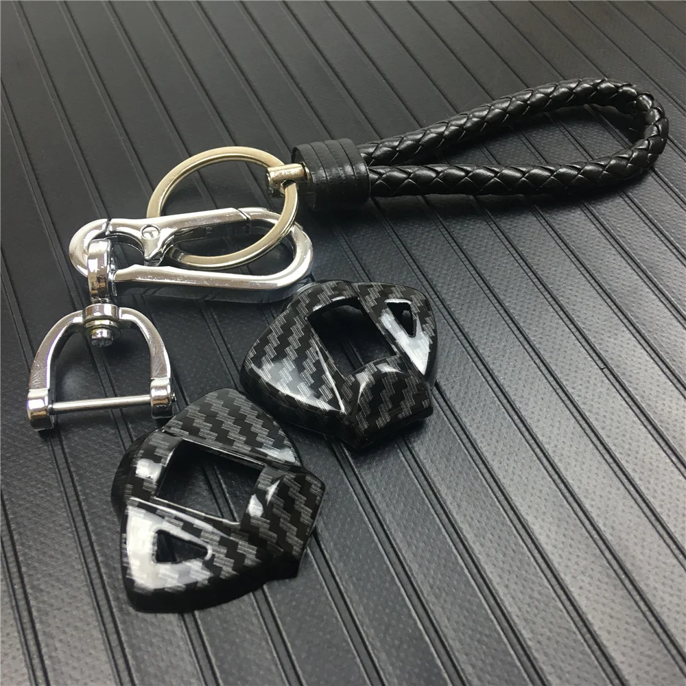 Ключи от мотоцикла мотоцикл эмбрион ключа углеродного ключ Защитный чехол для