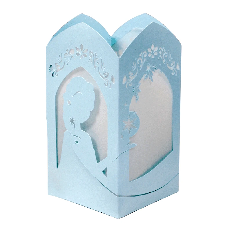 

Miss Vintage Metal Cutting Dies 3D Lantern Box Beauty Stencils Dies For DIY Craft Projects Scrapbooking Embossing Paper Album