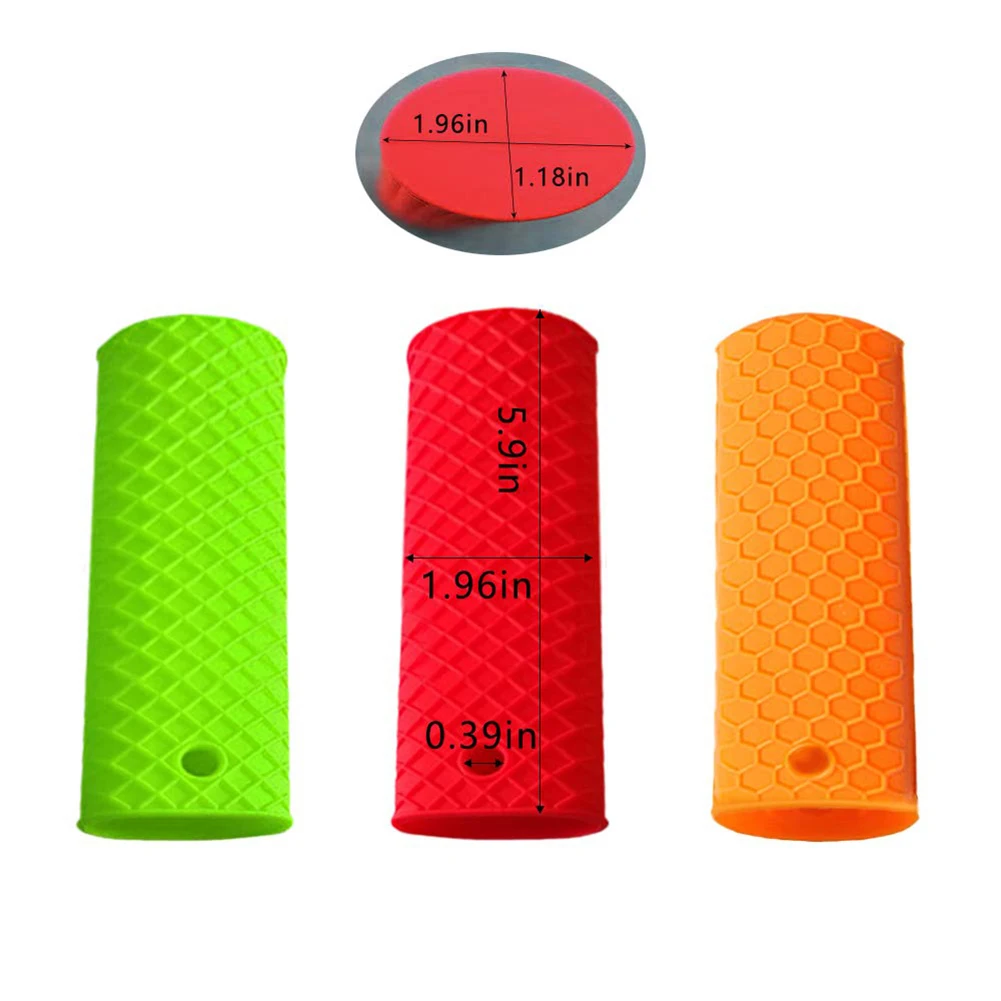 3 шт. силиконовый изоляционный коврик нескользящий противоскользящий