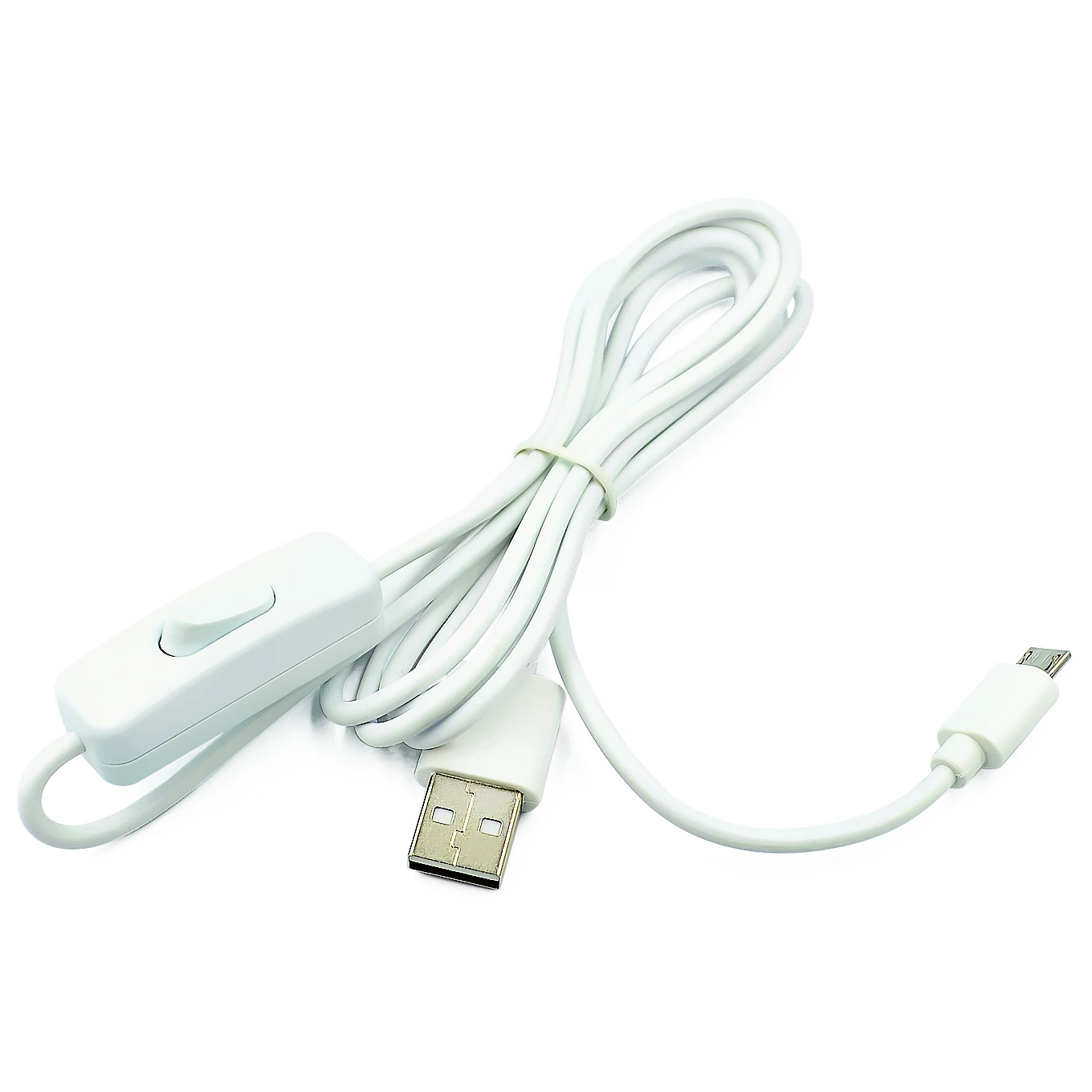 Кабель питания Raspberry Pi 3 с кнопкой включения/выключения зарядный кабель Micro USB Для