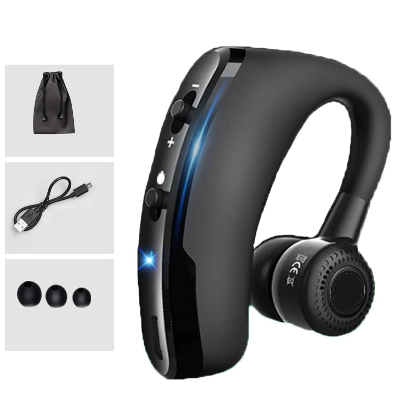 Bluetooth наушники V9 с микрофоном беспроводные безболезненная гарнитура деловая