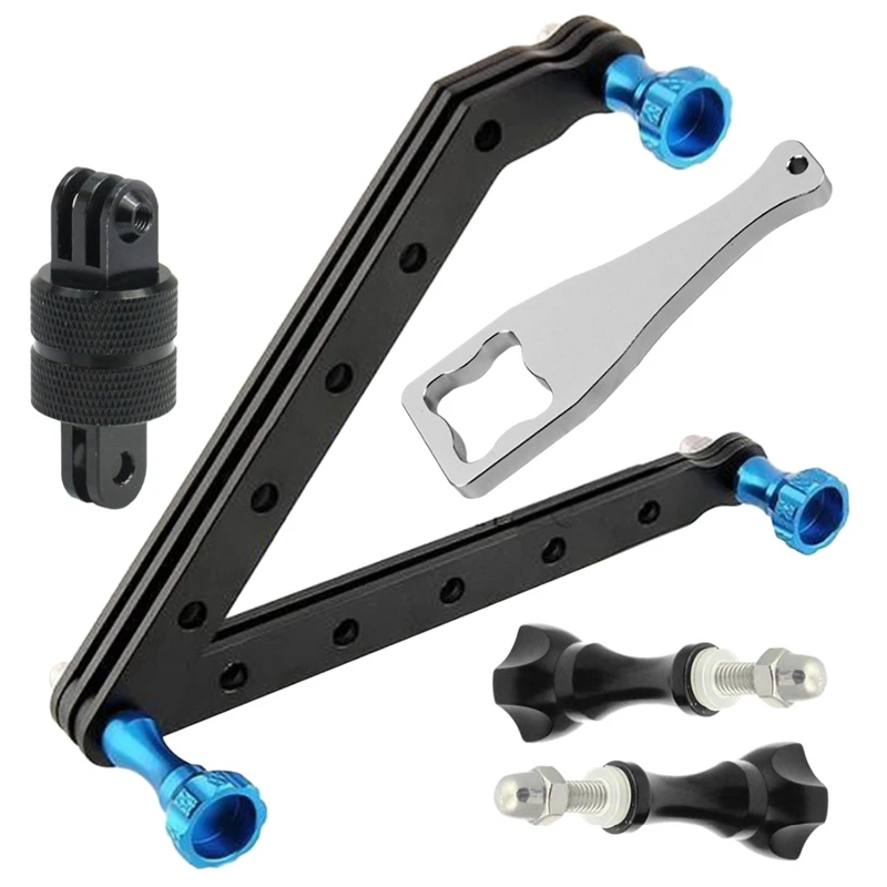 Вращающийся на 360 градусов адаптер для селфи палки с удлинителем Gopro Hero 5 4 3 +