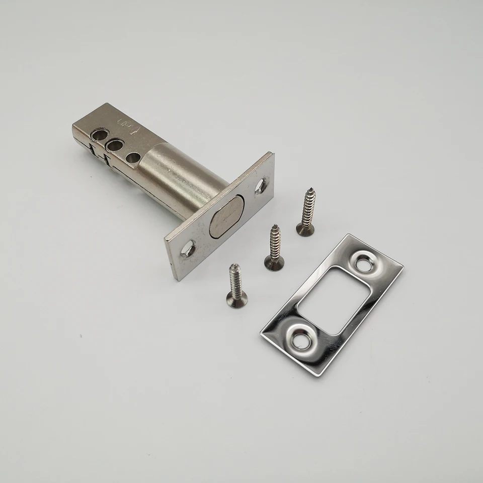 Битый болт защелка блокировочный корпус латунь сатин никель внутренняя