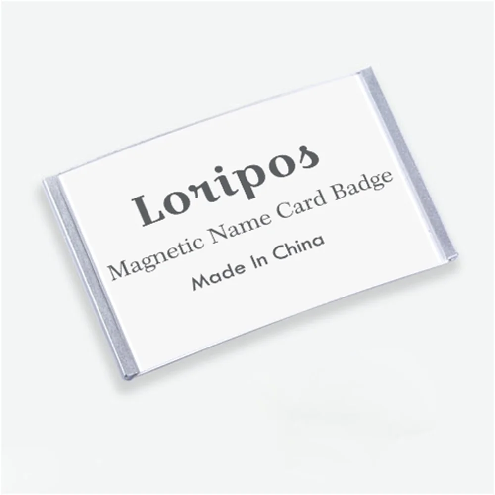 Нагрудная карта выставочный офисный держатель Бейджа с указанием имени и