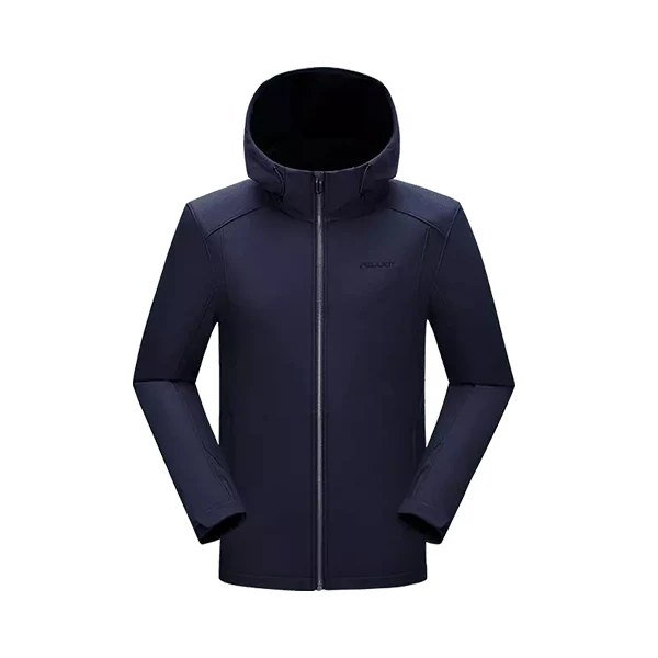 Blue XL Xiaomi Mijia PELLIOT, ветрозащитная, теплая, мягкая, парная куртка, двусторонняя, пуховик, ветрозащитная, водонепроницаемая, для спорта и отдыха - Цвет: Blue XL