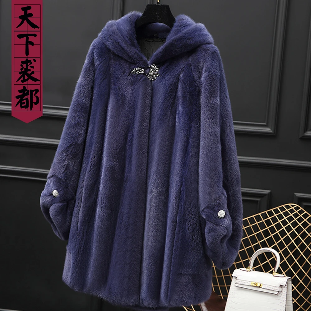Новинка 2019 брендовые Элегантные женские пальто из цельного натурального меха