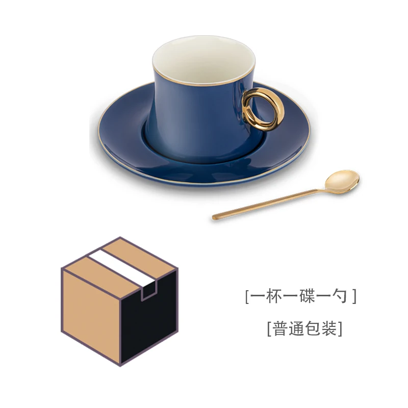 

Porcelain Luxury Coffee Cup Eco Friendly Gift Reusable Travel Cute Handmade Coffee Cup and Saucer Set Xicara Drinkware DG50BD