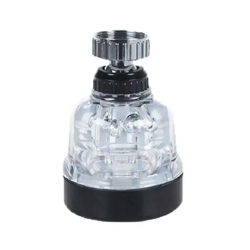 

Third Gear Supercharging Water Tap 360 Rotation Water Faucet Water Purifier Double Layer Filtration Shower Bubbler Aerator Hot