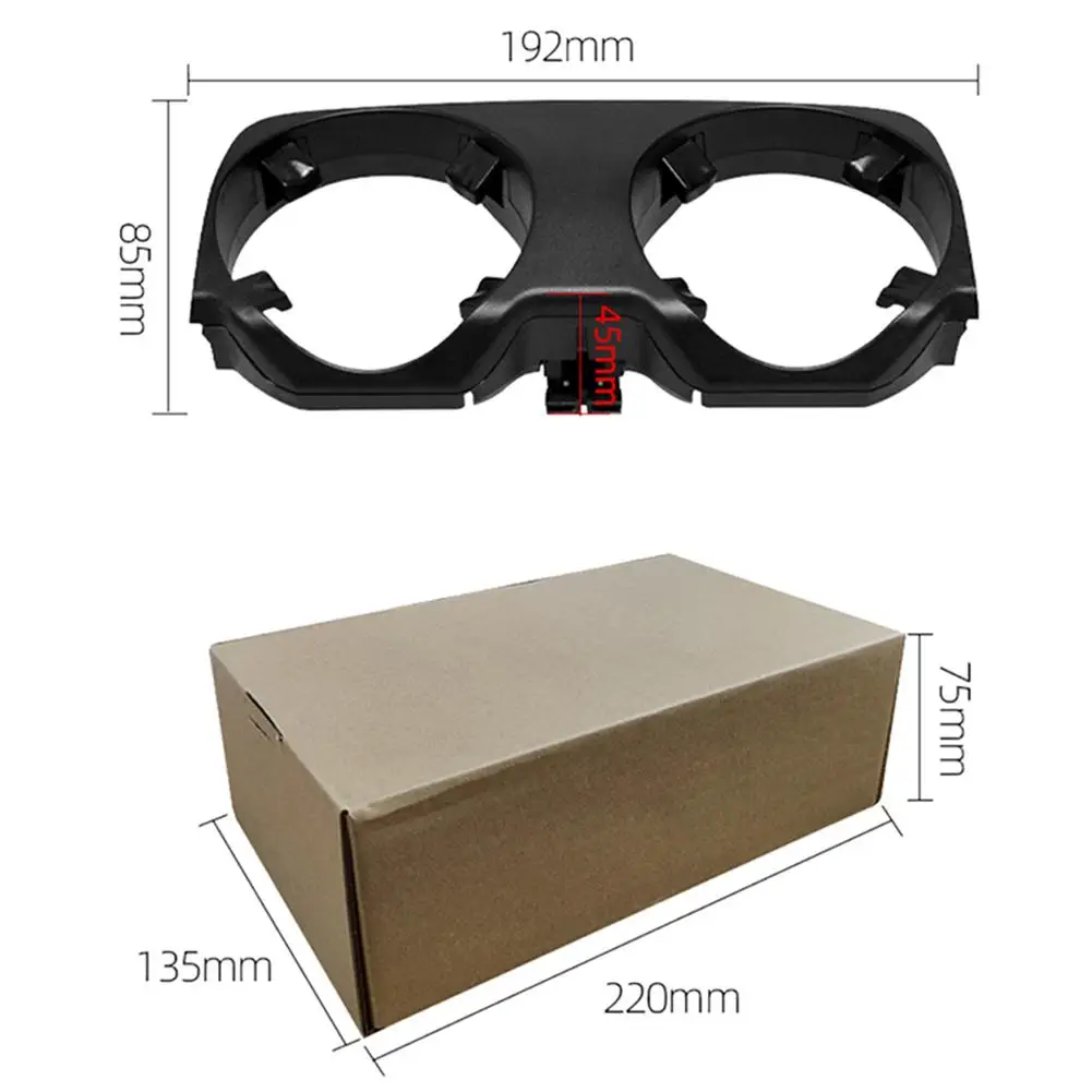 

Car Water Cup Holder Center Console Beverage Console Dashboard Cup Drink Holder Cover For BMW F02/F01 7 Series